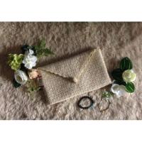 ราคา กระเป๋าclutch ถักโครเชต์ทั้งใบ (1449478064)