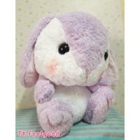 ราคา JAPANลิขสิทธิ์แท้ ตุ๊กตากระต่ายAmuse Pote Usa Loppy สีม่วง ตุ๊กตาตัวใหญ่ นุ่มมาก กระต่าย (5932987167)