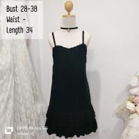 ราคา เดรสญี่ปุ่นกำมะหยี่ มือสอง (21185055944)