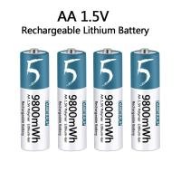 ราคา AA Battery 1.5v Li-ion AA Rechargeable Battery 9800mWh AA Lithium-ion Battery for remote control mouse small fan Electri (22180660850)