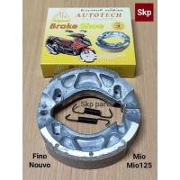 ราคา [MIO/FINO]ผ้าเบรค ดั๊มเบรค ผ้าเบรคหลัง (AUTOTECH) Mio,Mio125,Fino,Nouvo,Filano,TTX. (15022442284)