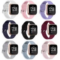 ราคา สายนาฬิกา Fitbit Versa 2 Straps / Fitbit Versa / Fitbit Versa lite สายรัดข้อมือ Silicone Replacement Sport Wristband Watch Band (2865528719)