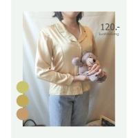 ราคา เสื้อเชิ้ตผ้าซาตินสีทอง (5617032421)