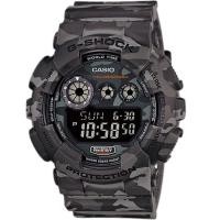 ราคา Casio G-Shock นาฬิกาข้อมือผู้ชาย สีเทา ลายพราง CAMO สายเรซิ่น รุ่น GD-120CM-8 (63178250)