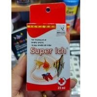 ราคา Super Ich 25ml. ผลิตภัณฑ์ป้องกันการเกิดจุดขาว โรคจุดขาวในปลา (20015130075)