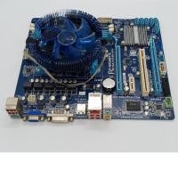 ราคา เมนบอร์ด GIGABYTE GA-A75M-52V+ซีพียู AMD A6-3500+ Heatsink (10692897839)