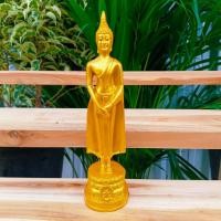ราคา พระพุทธรูปปางถวายเนตร ขนาด3นิ้ว สีน้ำทอง งานเรซิ่น บูชาเป็นพระประจำวันเกิด เสริมสิริมงคลโชคลาภ หรือถวายทำบุญก็ดี (18675366520)