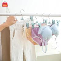 ราคา ไม้แขวนเสื้อ ไม้แขวนเสื้อมีที่หนีบ ไม้แขวนผ้ามีที่หนีบกางเกง (22320237651)