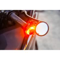 ราคา ไฟเลี้ยวLEDแต่งปลายแฮนด์รถมอเตอร์ไซค์ ไฟสีขาว-ส้ม LED ไฟเลี้ยวปลายแฮนด์ Handle Bar Turn Signal Light เท่ๆ 1คู่ (2695554525)