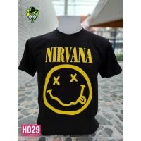 ราคา เสื้อยืดวงดนตรี Nirvana เนวาน่า (5677788882)