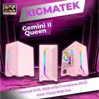 ราคา Case(เคสเปล่า) XIGMATEK GEMINI II QUEEN (PINK) (16101499539)