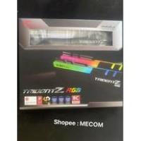 ราคา 16GB (8GBx2) DDR4/3200 RAM PC G.SKILL TRIDENT Z RGB (F4-3200C16D-16GTZR) (10016611601)
