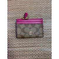 ราคา Coach แท้ พวงกุญแจ ใส่บัตร ใส่เหรียญ (22786300631)