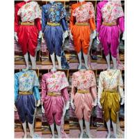ราคา ชุดไทยสไบลายดอก ชุดไทยสงกรานต์ (24616679561)
