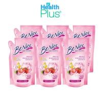 ราคา BeNice บีไนซ์ ครีมอาบน้ำ สูตรผิวสวยกระจ่างใสเปร่งประกาย ชมพู 400 มล. ถุงเติม x6 #127538 (22935302859)