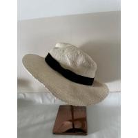 ราคา หมวกสาน สภาพใหม่ ขอบ ริบบิ้น โบว์ดำ แบรนด์ Uniqlo (19773999811)