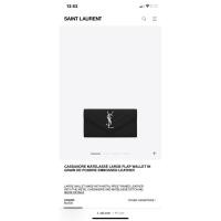 ราคา YSL flap long wallet SHW Y19 (23059932875)
