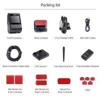 ราคา ✁[รับเงินคืน 10%] VIOFO A129 Plus Duo 2CH กล้องติดรถหน้าหลัง รุ่นใหม่ คมชัดระดับ 2K มี WiFi GPS ออกใบกำกับภาษีได้ (8121387880)