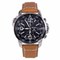 ราคา Seiko นาฬิกาข้อมือผู้ชาย Brown สายหนัง รุ่น SSC081 (578584135)