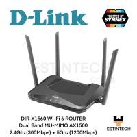ราคา Router (เร้าเตอร์) D-Link DIR-X1560 Wi-Fi 6 Dual Band MU-MIMO AX1500 ของใหม่ (16917216829)