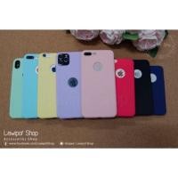 ราคา เคส iphone นิ่ม คลุมเครื่อง TPU สีพื้น/สีพาสเทล iPhone 6 ถีง XS Max​ (4235042257)