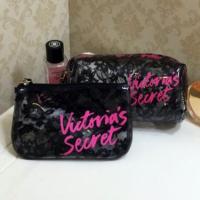 ราคา VICTORIA'S SECRET BLACK LACE POUCH (39553619)