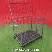ราคา กรงสุนัขน็อคดาวน์มีคานกลาง (23336294228)