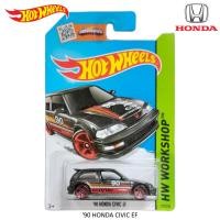 ราคา โมเดลรถเหล็ก Hotwheels ลิขสิทธิ์แท้ รุ่น '90 HONDA CIVIC EF (19192025805)