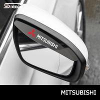 ราคา Sieece คิ้วกันฝนกระจกมองข้างรถยนต์ ครอบกระจกมองข้าง สำหรับ Mitsubishi Mirage Triton Attrage Lancer Xpander (21423104388)