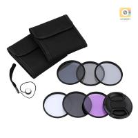 ราคา Andoer 58mm UV+CPL+FLD+ND(ND2 ND4 ND8) Photography Filter Kit Set Ultraviolet Circular-Polarizing Fluorescent Neutral Density Filter for Pentax DSLRs (18768326704)