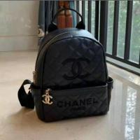 ราคา กระเป๋านักเรียนสำหรับเดินทาง กระเป๋าเป้ชาแนล ใบใหญ่ งานหนังสวยมาก (13282552738)