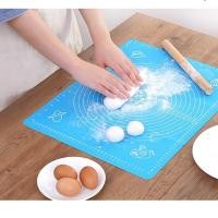 ราคา แผ่นซิลิโคนรองนวดแป้งเกรดสำหรับทำอาหารมีสเกลวัดความยาวแป้งไม่ติดแผ่นรองขนาด 50x40และ 40x30cm (3934425656)