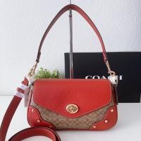 ราคา พร้อมส่งแท้% Coach Millie Shoulder Bag In Colorblock Signature Canvas • Style No. CE639 (22775870703)