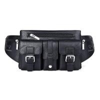 ราคา กระเป๋าคาดเอวหนังแท้, กระเป๋าสะพายข้างลำลองแบบมัลติฟังก์ชั่น, หนังนุ่ม, ทันสมัยและกันน้ำได้ (24721740690)