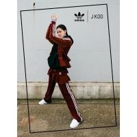 ราคา SALE70%ป้าย4,500฿Adidas Originals Velvet Ruffle Maroon Track Pants (7443302176)