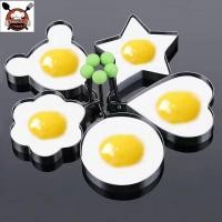 ราคา Children แม่พิมพ์ แม่พิพมพ์ไข่ดาวสแตนเลส สำหรับทอดไข่ ทำขนมแพนเค้ก หลากหลายแบบ (25810769808)