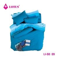 ราคา ชุดผ้าปู + ผ้านวม LI-SD 09 รุ่น Lotus Impression Solid Color (1867126479)