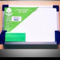 ราคา กระดานไวท์บอร์ด แบบแขวน ขนาด 20x30 ซม แถมแปรงลบ (8006732269)