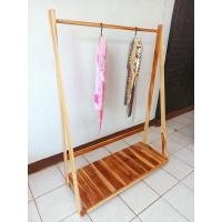 ราคา ราวแขวนผ้า ตากผ้า งานไม้สัก (10555604970)