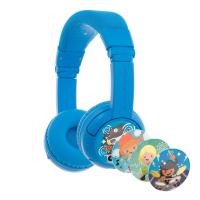 ราคา BuddyPhones หูฟังจำกัดเสียงสำหรับเด็ก รุ่น Play+ สี Blue (3289956615)