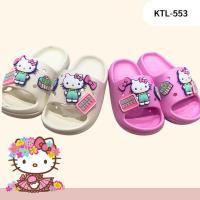 ราคา รองเท้าแตะเด็กหญิง(KTL-553) Sanrio Hello Kitty ของแท้ ถูกลิขสิทธิ์ รองเท้าแตะคิตตี้ (17797105224)