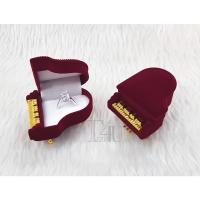 ราคา กล่องแหวนแฟนซี แหวน+ต่างหู เปียโน สีเลือดหมู (23710940542)