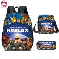 ราคา ROBLOXRob Le Si ใหม่การ์ตูนอะนิเมะนักเรียนชั้นประถมและมัธยมต้นกระเป๋านักเรียนกระเป๋าเป้เด็กกระเป๋าเป้สะพายหลัง A3QK (24153368345)