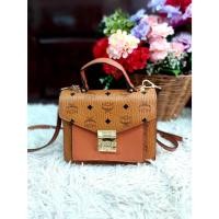 ราคา มือสอง กระเป๋า mcm หนังแท้ หนังยังหอม (21786069759)