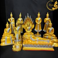 ราคา พระพุทธรูป หน้าตัก 2 นิ้ว 3 นิ้ว พระประจำวันเกิด ปางสะดุ้งมาร เนื้อเรซิ่น (22614523255)
