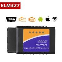 ราคา เครื่องสแกนเนอร์วินิจฉัยรถยนต์ elm327 wifi v2.1 obd2 elm327 wi-fi mini elm 327 v2.1 obdii ios (14334749349)