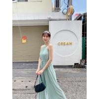 ราคา จั๊มสูท งานพลีท สีเขียวมิ้น (11971931722)