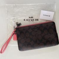 ราคา กระเป๋า coach คล้องมือสองซิป L มือสอง (15502766215)
