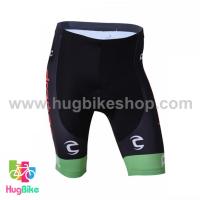 ราคา กางเกงจักรยานขาสั้นทีม Cannondale 17 (01) สีเขียวลายส้ม (3139659364)