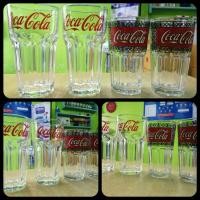 ราคา แก้วรีฟิลโค้ก Coke แก้วทรงสูง เนื้อหนา (8152923601)